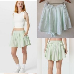 FP Movement Women's Fall Center Court Shorts In AQUA GLASS / SMALL